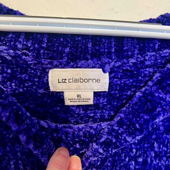 Boat-neck Chenille Sweater - Picture 2 of 3